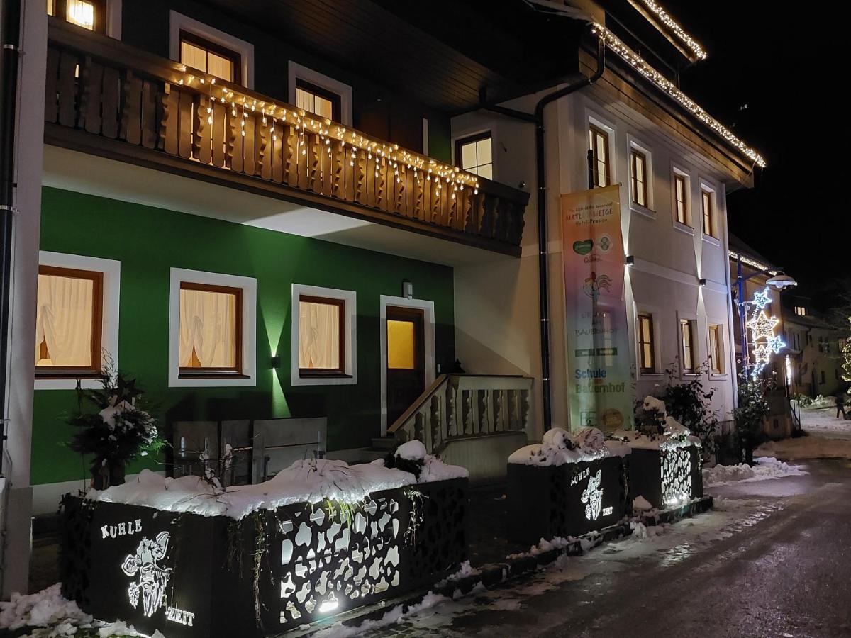 Bio-Bauernhof-Hotel Matlschweiger Lassing  Zewnętrze zdjęcie