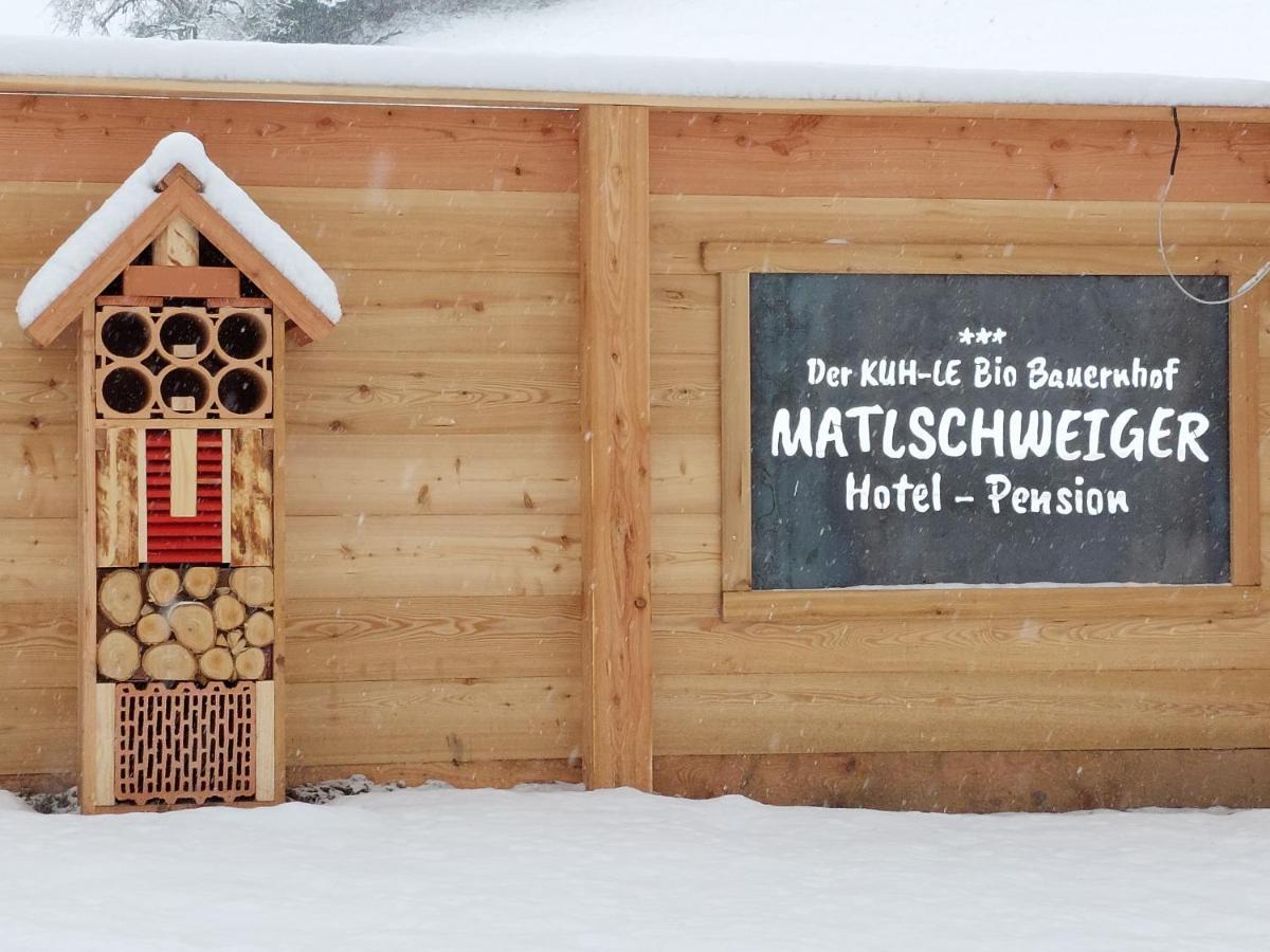 Bio-Bauernhof-Hotel Matlschweiger Lassing  Zewnętrze zdjęcie